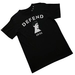 Defend Anika Men's Black T-shirt